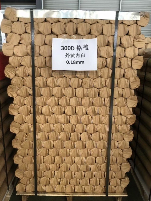 300D 73mm 0.18mm ضخامت قوطی فولادی بدون قوطی