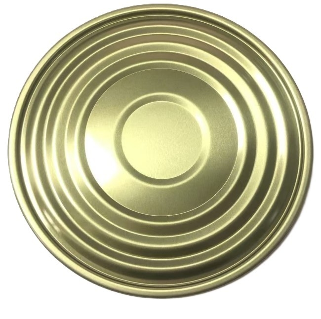 بسته بندی مواد غذایی قوطی قوطی قوطی قوطی 153mm قطر 603D پایین پایان طلایی لاک BPANI
