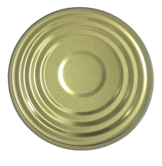 بسته بندی مواد غذایی قوطی قوطی قوطی قوطی 153mm قطر 603D پایین پایان طلایی لاک BPANI