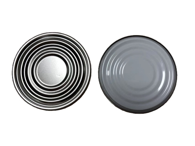 BPA-Free Electrolytic Tin Plate Can Lids with Organosol Coating - 300# 73mm & 82.2mm Size