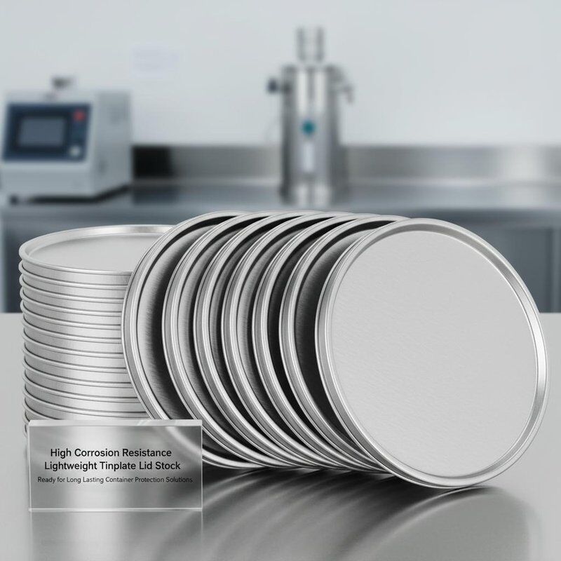 High Corrosion Resistance Lightweight Tinplate Lid Stock Ready for Long Lasting Container Protection Solutions