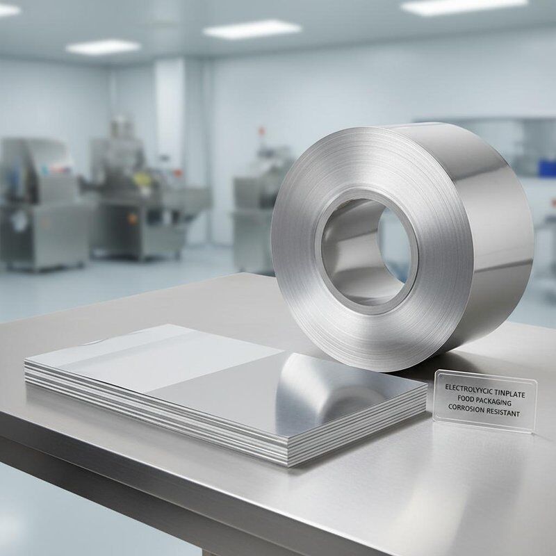 Electrolytic Tinplate Sheet and Coil for Food Packaging with Corrosion Resistance and Customizable Tin Coating