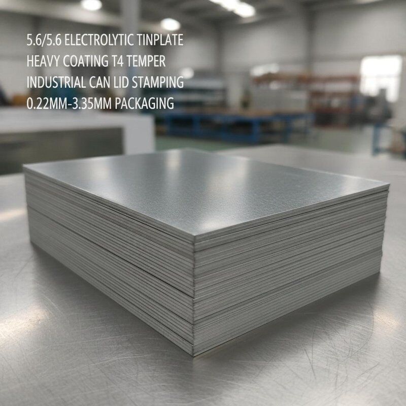 5.6/5.6 برقی استین پلیت پوشش سنگین T4 ورق دمای برای صنعت می تواند دریچه پرتاب 0.22mm-0.35mm بسته بندی
